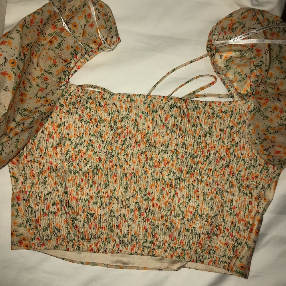 ASOS Floral Crop Top - Picture 7 of 7